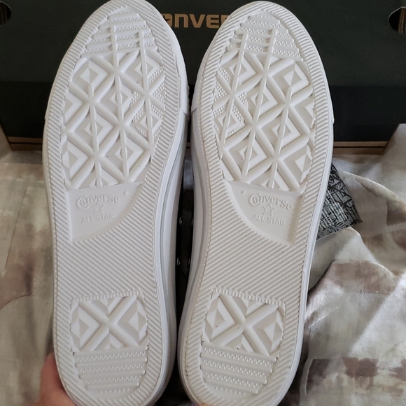 Converse All Star Women Sneaker,  Black, Size 8 - Picture 12 of 15